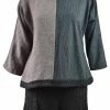 Khangura Jazzy Top, Brown/Black Khangura 1 Khangura Jazzy Top, Brown/Black Khangura