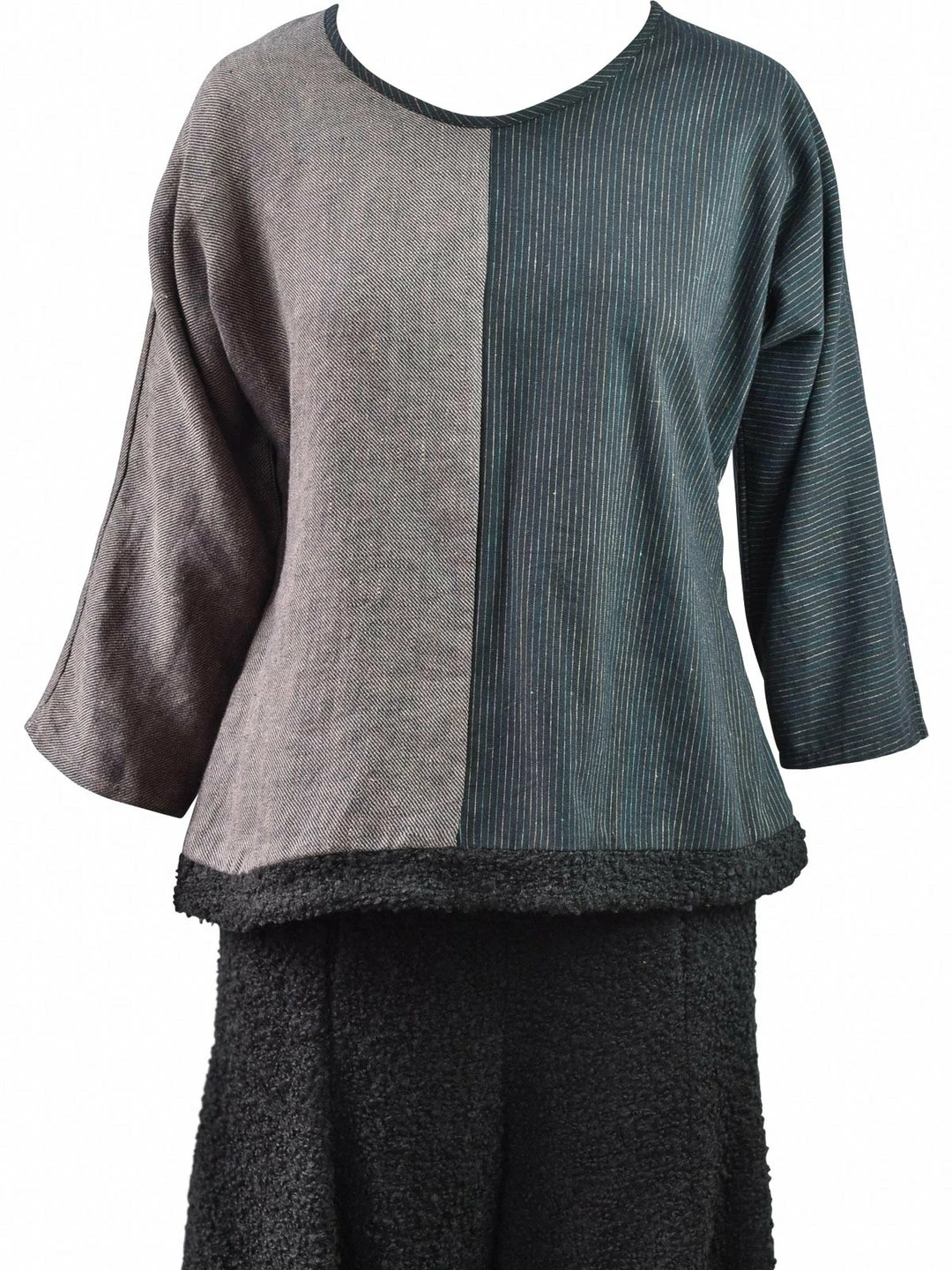 Khangura Jazzy Top, Brown/Black Khangura 3 Khangura Jazzy Top, Brown/Black Khangura