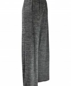 Khangura Khangura Straight Palazzo Pants, Charcoal
