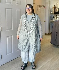 Kozan Aubrey Dress, Grey Orbit Kozan