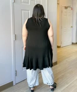 Kozan Jazzy Tunic, Black Tencel