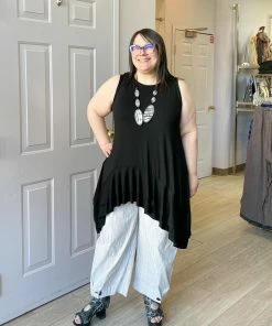 Kozan Jazzy Tunic, Black Tencel