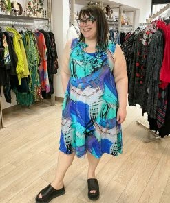 Kozan Dulce Dress, Tropicana Tencel