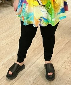 Kozan Jenna Legging, Black Tencel