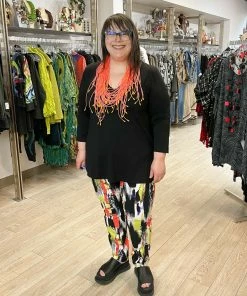 Kozan Kozan Juliana Top, Black Tencel