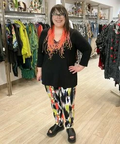 Kozan Kozan Juliana Top, Black Tencel