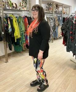 Kozan Kozan Juliana Top, Black Tencel