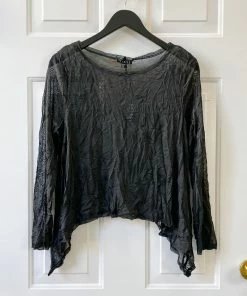 Kozan Mila Topper, Black Crinkle