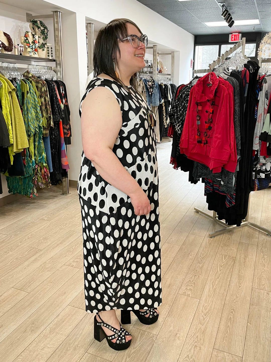 Kozan Olivia Dress, Salt & Pepper 6 Kozan Olivia Dress, Salt & Pepper