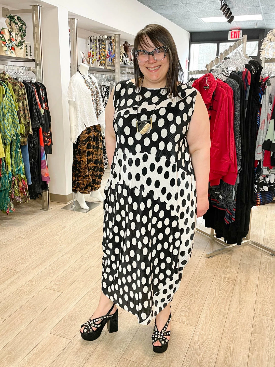 Kozan Olivia Dress, Salt & Pepper 3 Kozan Olivia Dress, Salt & Pepper