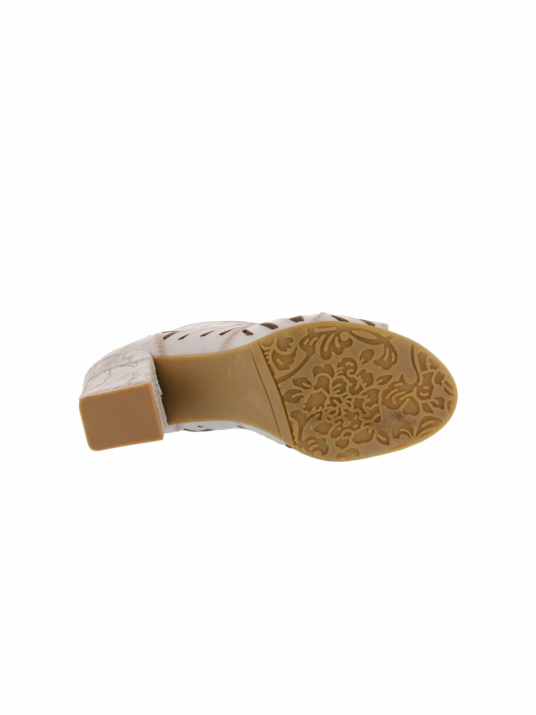 L'Artiste Angular Open Toe Heel - Bone L'Artiste