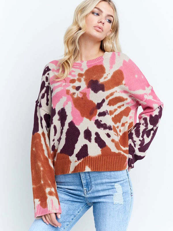 Lisa Todd Lisa Todd Dreamscape Sweater, Candy Pop 5 Lisa Todd Lisa Todd Dreamscape Sweater, Candy Pop