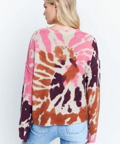 Lisa Todd Lisa Todd Dreamscape Sweater, Candy Pop 10 Lisa Todd Lisa Todd Dreamscape Sweater, Candy Pop