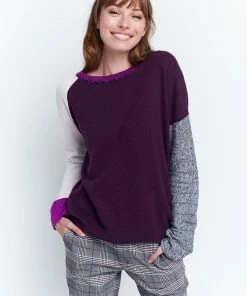 Lisa Todd Lisa Todd Misfit Sweater, Berry Bomb 11 Lisa Todd Lisa Todd Misfit Sweater, Berry Bomb