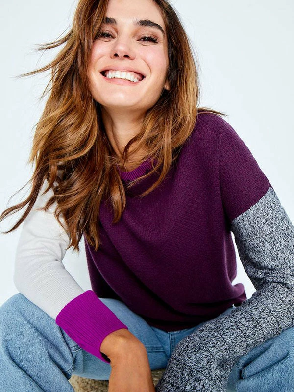 Lisa Todd Lisa Todd Misfit Sweater, Berry Bomb 8 Lisa Todd Lisa Todd Misfit Sweater, Berry Bomb