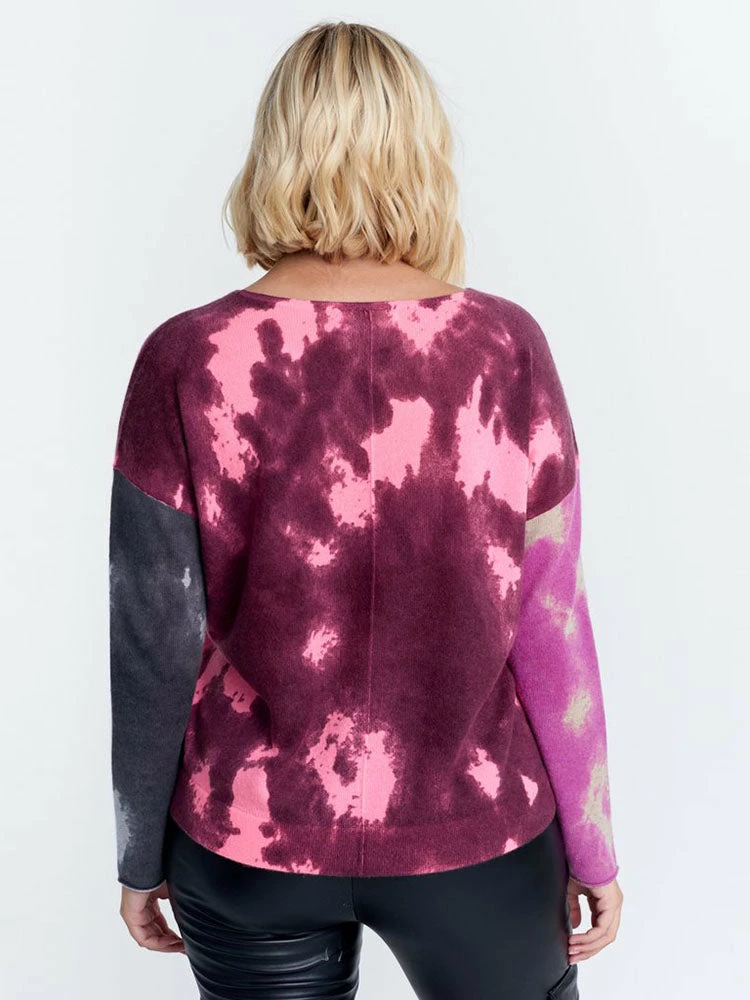 Lisa Todd Pop Art Sweater, Cotton Candy 4 Lisa Todd Pop Art Sweater, Cotton Candy