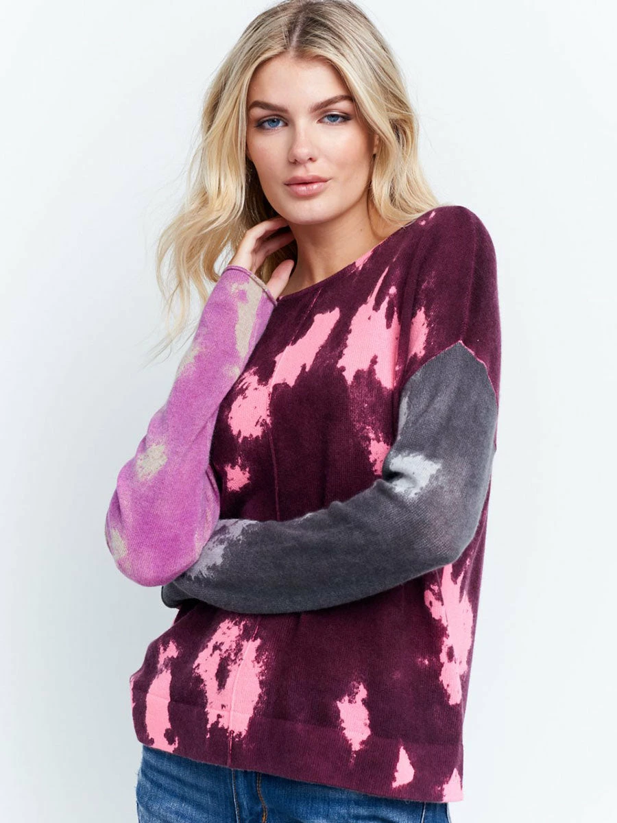 Lisa Todd Pop Art Sweater, Cotton Candy 5 Lisa Todd Pop Art Sweater, Cotton Candy