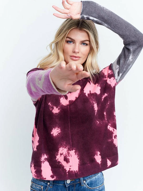 Lisa Todd Pop Art Sweater, Cotton Candy 6 Lisa Todd Pop Art Sweater, Cotton Candy