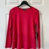 Liv By Habitat Clothes Long Sleeve Basic Tee, Ruby 1 Liv By Habitat Clothes Long Sleeve Basic Tee, Ruby