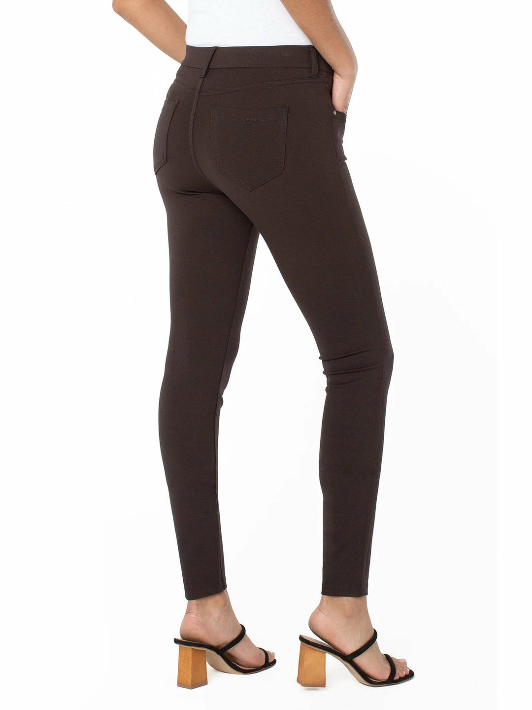 Liverpool Los Angeles Gia Glider Knit Skinny, Java 4 Liverpool Los Angeles Gia Glider Knit Skinny, Java