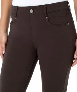 Liverpool Los Angeles Gia Glider Knit Skinny, Java 7 Liverpool Los Angeles Gia Glider Knit Skinny, Java