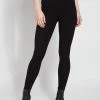 Lysse Ponte Signature Center Seam Legging, Black 2 Lysse Ponte Signature Center Seam Legging, Black