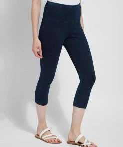 Lysse Denim Capri, Indigo Lysse