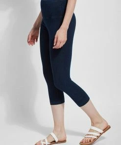 Lysse Denim Capri, Indigo Lysse 10 Lysse Denim Capri, Indigo Lysse