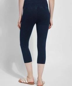 Lysse Denim Capri, Indigo Lysse 11 Lysse Denim Capri, Indigo Lysse