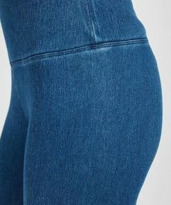 Lysse Denim Capri, Mid Wash