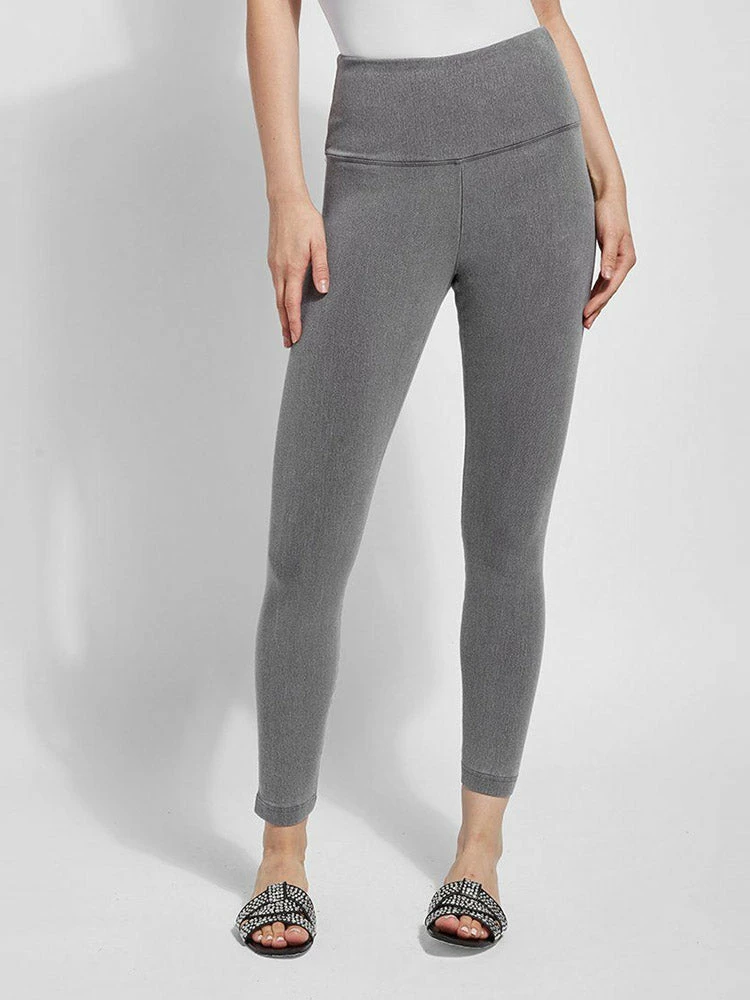 Lysse Lysse Denim Legging, Mid Grey 3 Lysse Lysse Denim Legging, Mid Grey