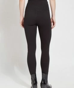 Lysse Denim Legging, Black Lysse
