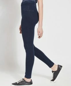 Lysse Denim Legging, Indigo Lysse 8 Lysse Denim Legging, Indigo Lysse