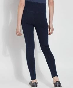 Lysse Denim Legging, Indigo Lysse 9 Lysse Denim Legging, Indigo Lysse