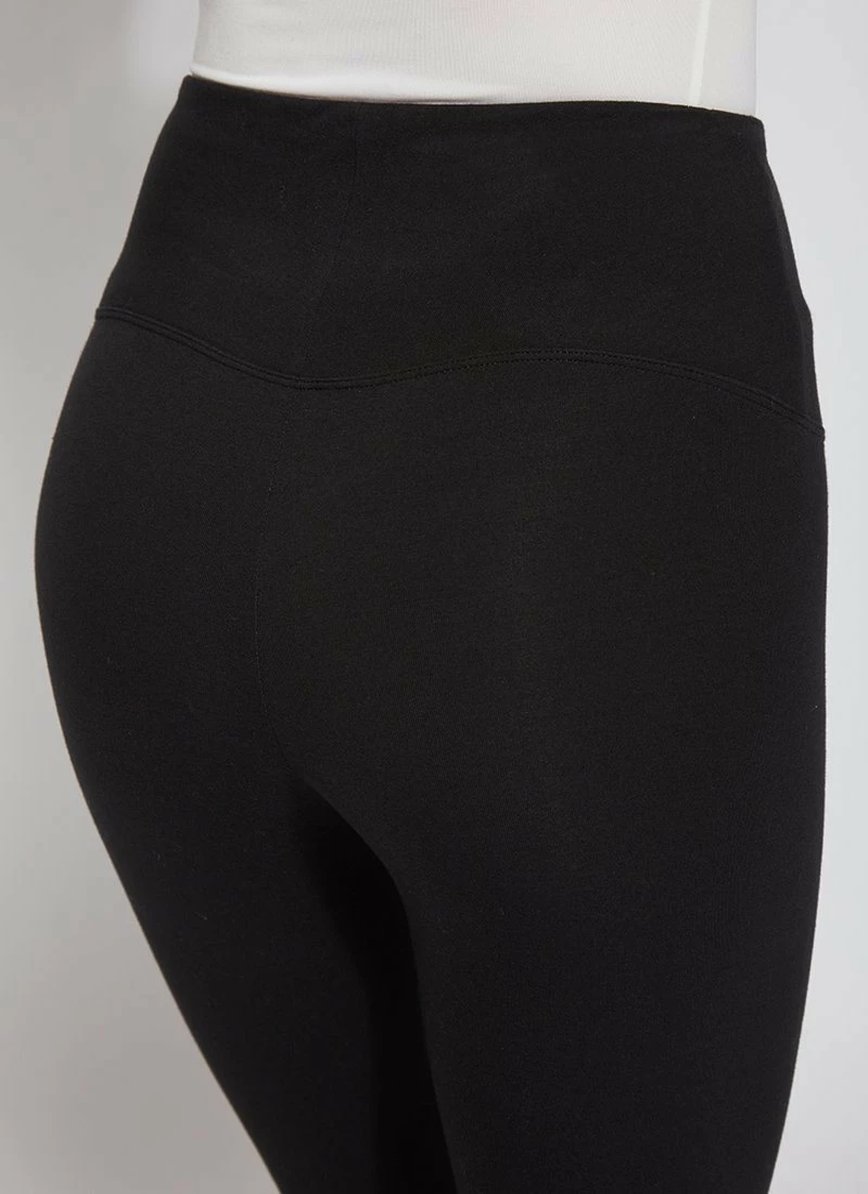 Lysse Lysse Flattering Cotton Crop Legging, Black 7 Lysse Lysse Flattering Cotton Crop Legging, Black