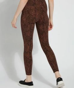 Lysse Lysse Printed Laura Legging, Tortoise Print