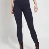 Lysse Ponte Signature Center Seam Legging, Midnight 1 Lysse Ponte Signature Center Seam Legging, Midnight