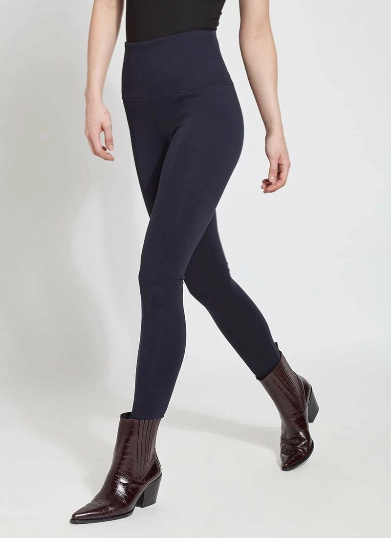 Lysse Ponte Signature Center Seam Legging, Midnight