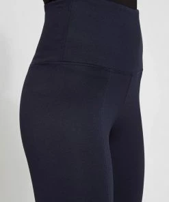 Lysse Ponte Signature Center Seam Legging, Midnight