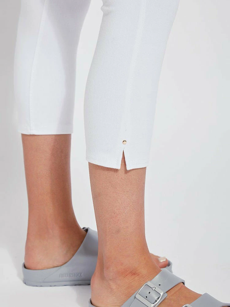 Lysse Lysse Toothpick Denim Capri, White 6 Lysse Lysse Toothpick Denim Capri, White