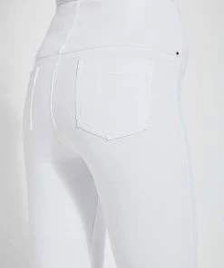 Lysse Lysse Toothpick Denim Capri, White 13 Lysse Lysse Toothpick Denim Capri, White