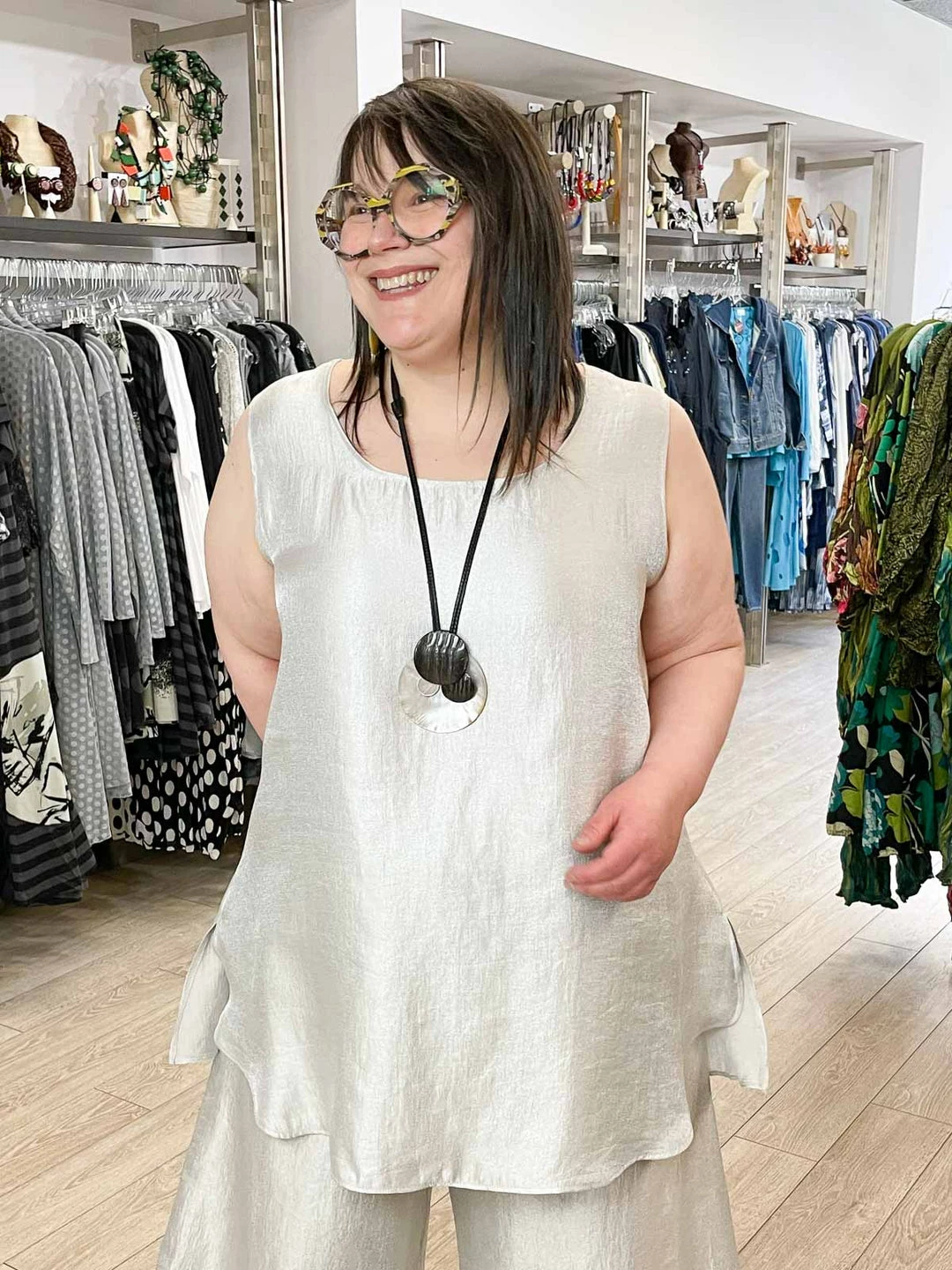 M Square Tank, Platinum M Square 3 M Square Tank, Platinum M Square