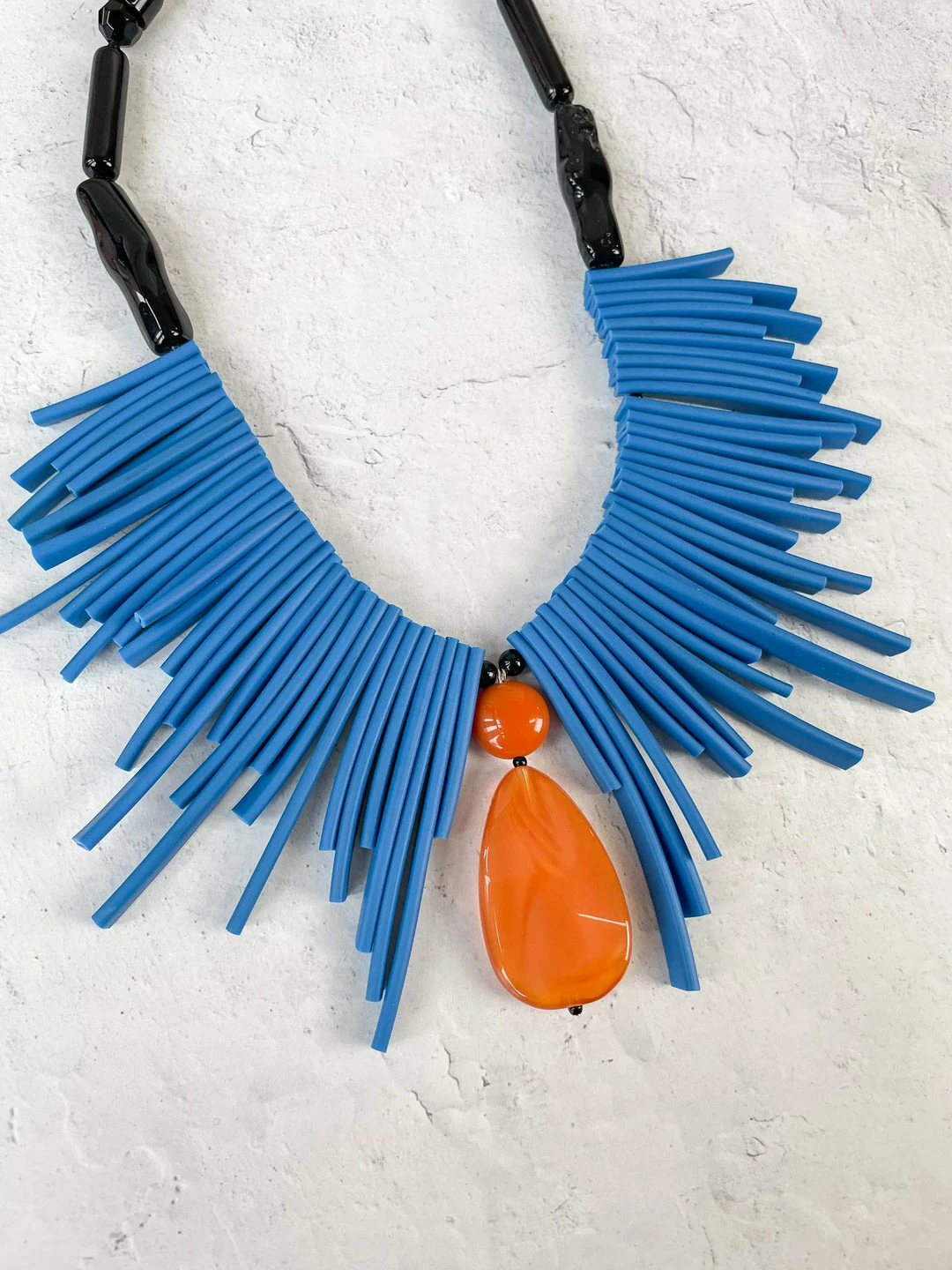 Michaela Malin Billy Necklace, Blue 4 Michaela Malin Billy Necklace, Blue