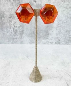 Monies Kiev Earclips, Orange