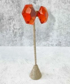 Monies Kiev Earclips, Orange