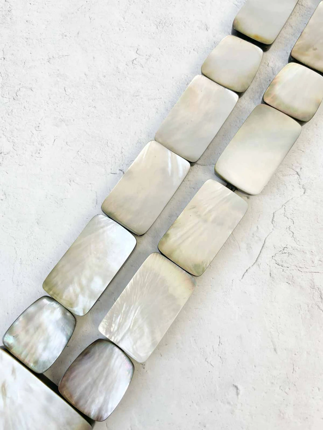 Monies Monies Alice Large V Drop Shell & Leather Necklace, Mother Of Pearl 6 Monies Monies Alice Large V Drop Shell & Leather Necklace, Mother Of Pearl