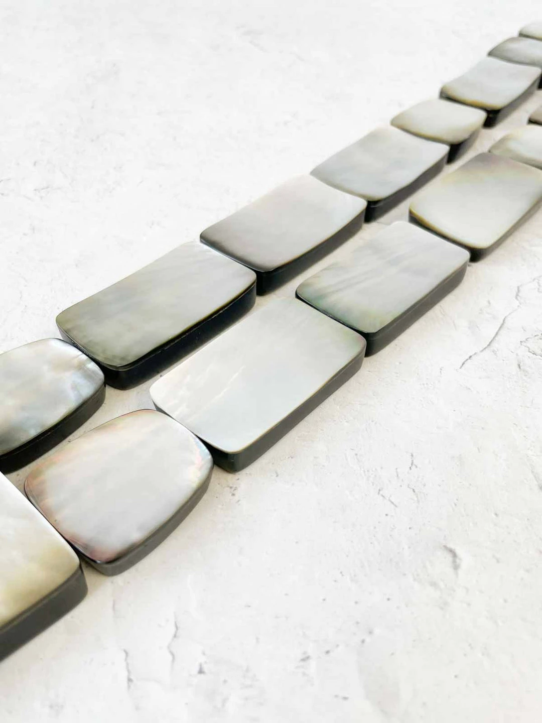 Monies Monies Alice Large V Drop Shell & Leather Necklace, Mother Of Pearl 7 Monies Monies Alice Large V Drop Shell & Leather Necklace, Mother Of Pearl