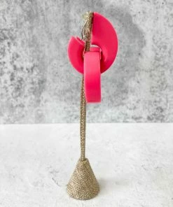 Monies Rose Earclips, Pink Monies