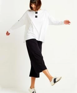 Planet Gaucho Pants, Black