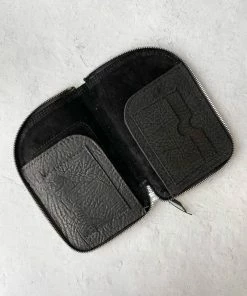 Riel Riel Large Zipper Wallet, Neon Yellow